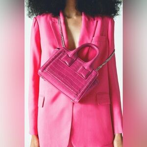 Zara pink city bag new without tags